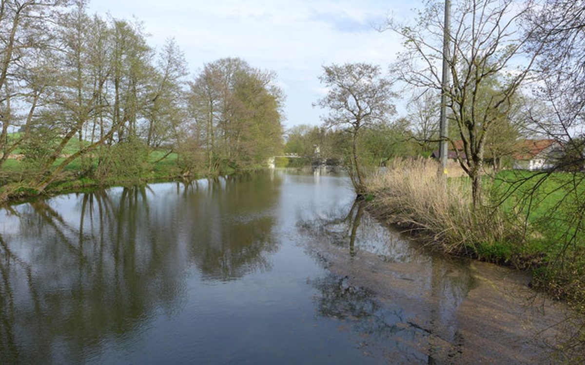 Isen und Isenkanal bei Waldkraiburg – Fischwasser des Anglerbund Bavaria e.V.